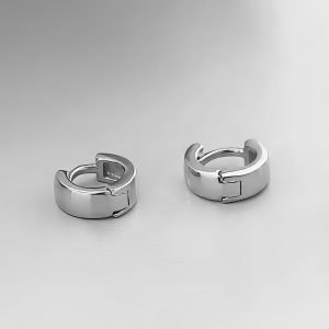 Huggie Hoops Silver